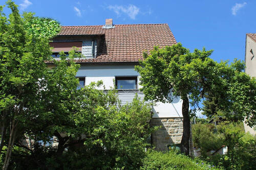 Titelbild - MACHEN SIE SICHS SCHÖN: Älteres renovierungsbedürftiges Familienhaus - am Sonnenhang gelegen