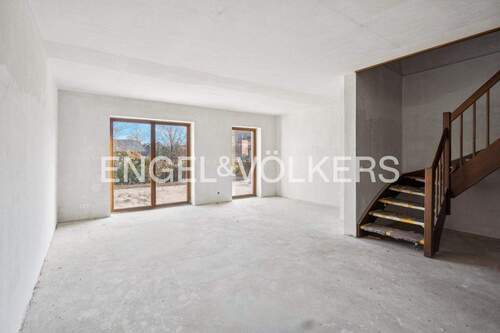 Wohnzimmer - 5 Zimmer Reihenmittelhaus in Angermünde