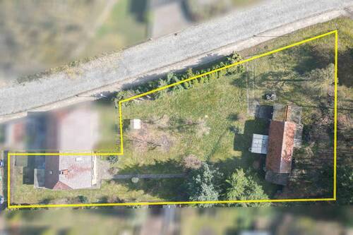 Luftaufnahme Grundstück - 3 Zimmer Einfamilienhaus zum Kaufen in Groß Nemerow