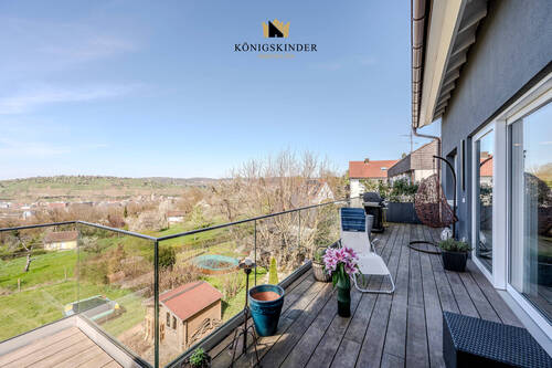 Balkon Wohnung 4 OG - 