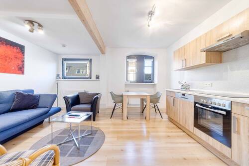 Wohn-/Ess-/Küchenbereich Ferienwohnung - 