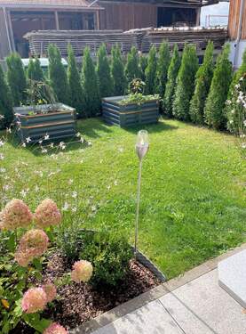 Garten - 4 Zimmer Etagenwohnung zur Miete in Sauerlach