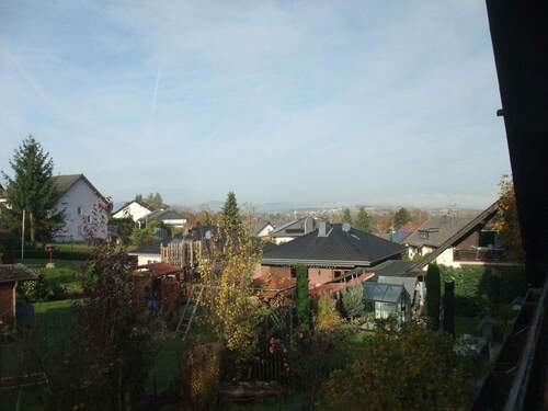 Fernblick vom Balkon - 