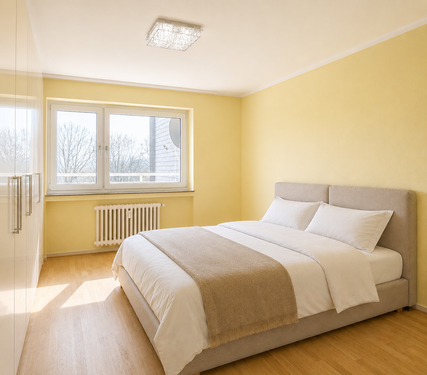 Schlafzimmer - Etagenwohnung mit 71,20 m&sup2; in Ratingen zum Kaufen