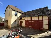Hofansicht - 3 Zimmer Bauernhaus, Landhaus zum Kaufen in Krölpa