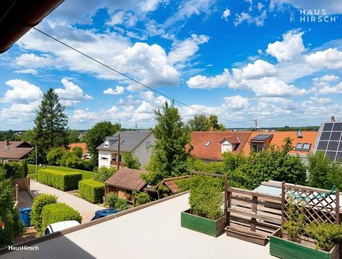 Balkon + Dachterrasse - 5 Zimmer Doppelhaushälfte zum Kaufen in Kissing