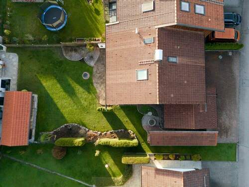 Blick auf das Grundstück - 