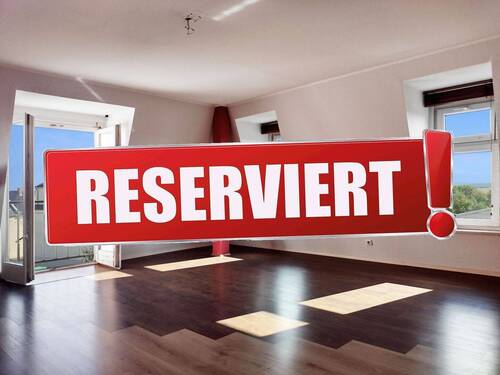 reserviert - Offen gestaltete Mansarde in Greiz-Gommla