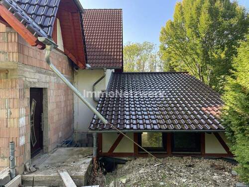 Rückseite Carport - 