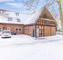 Doppelhaushälfte mit sofortiger Zusatzeinnahme - Scheune für 440 € monatlich vermietet - Emtinghausen