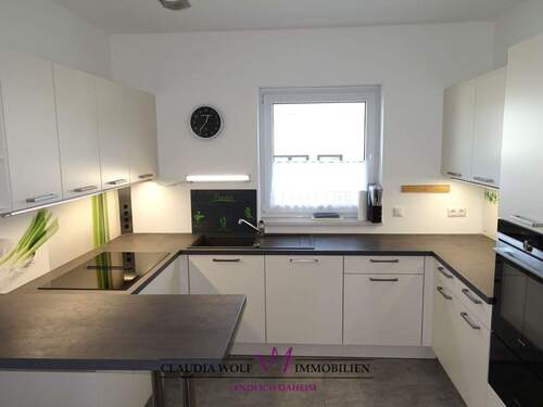 Top moderne Küche inklusive - 5 Zimmer Bungalow in Dentlein am Forst