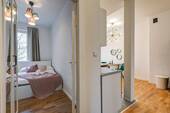 Sichtachse Schlafzimmer 2 / Wohnzimmer - 