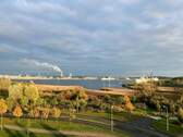 Aussicht - Bestlage mit Panorama-Blick Warnow Hafen - 3-Zi.mit EBK kurz vor Warnemünde