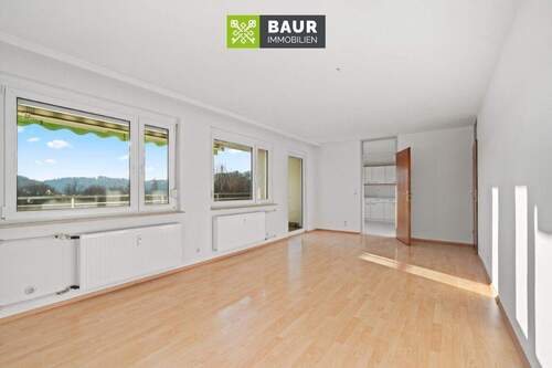 Wohnzimmer - Etagenwohnung mit 121,00 m² in Biberach an der Riß zum Kaufen