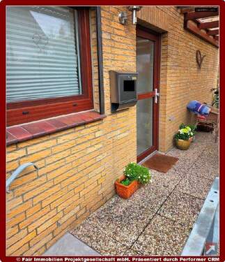 Außenansicht Eingang - **Singlewohnung mit Garten in ruhiger Lage**