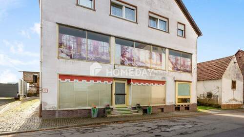 Außenansicht 2 - 1 Zimmer Mehrfamilienhaus, Wohnhaus zum Kaufen in Herschberg