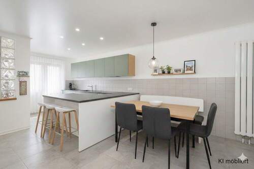 KI Beispiel Küche - Essbereich Hinterhaus - 