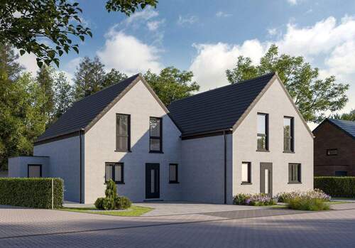 Straßenansicht - 5 Zimmer Doppelhaushälfte zum Kaufen in Erkelenz