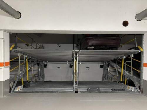 Duplexparker oben - 