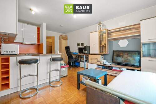 Wohnen/Essen - Etagenwohnung mit 36,00 m&sup2; in Ulm zum Kaufen