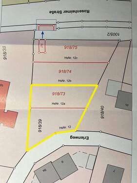 Flurstücknr. 918/39 u. 918/73 - 