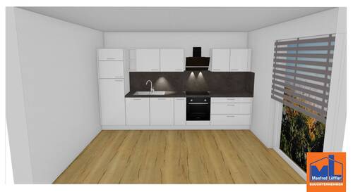 Visualisierung Küche - 2 Zimmer Etagenwohnung zur Miete in Ravensburg