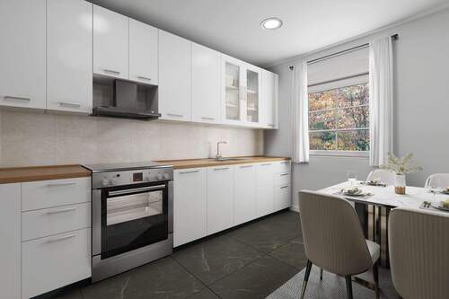 Visualisierung: Küche - Mehrfamilienhaus, Wohnhaus mit 138,00 m² in Berlin zum Kaufen