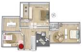 Grundriss Dachgeschoss - 