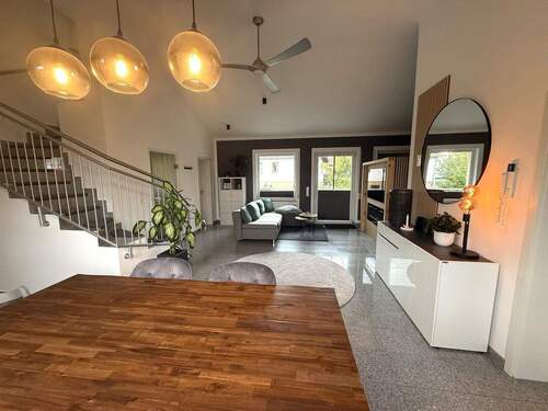 1 OG - Wohnzimmer II - Mehrfamilienhaus, Wohnhaus mit 265,00 m² in Mommenheim zum Kaufen