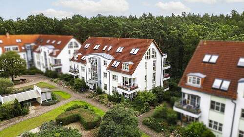 seitliche Ansicht - 2 Zimmer Etagenwohnung zum Kaufen in Seddiner See