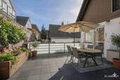 Terrasse - KI möbliert - Mehrfamilienhaus, Wohnhaus mit 188,60 m&sup2; in Karlsruhe / Knielingen zum Kaufen