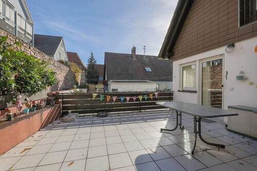 Terrasse Hauptwohnung - 