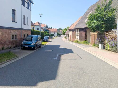 Straßeneinblick gen Westen - 