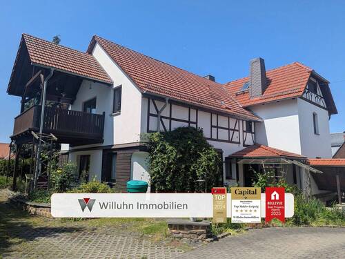 Hausansicht - Charmantes MFH in ruhiger Lage 