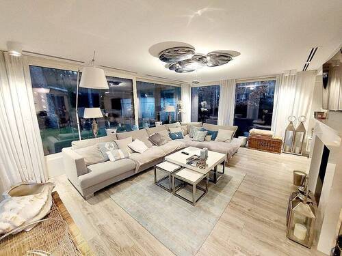 Wohnzimmer - Exklusives Traumhaus am polnischen Meer - Ihre private Oase in Miedzywodzie!