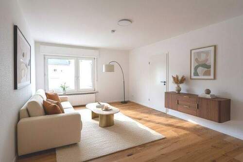 Einrichtungsbeispiel Wohnzimmer - Einfamilienhaus mit 140,00 m&sup2; in Koblenz zum Kaufen
