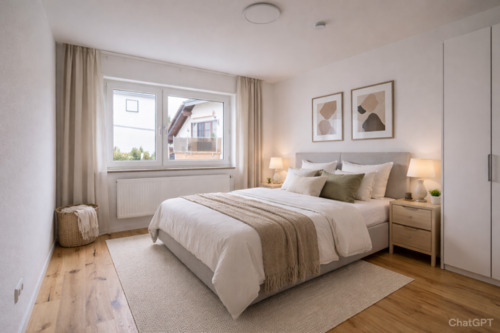 Einrichtungsbeispiel Schlafzimmer - 