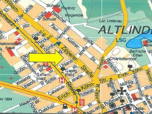 Lage - 2 Zimmer Etagenwohnung in Leipzig / Lindenau