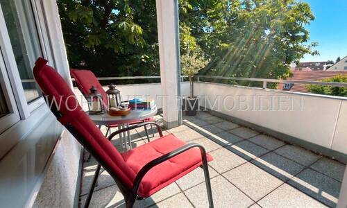 Balkon - Etagenwohnung mit 110,70 m&sup2; in Freising zum Kaufen