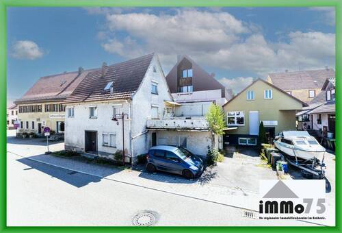 Haus 2 - 2 Zimmer Mehrfamilienhaus, Wohnhaus zum Kaufen in Wiernsheim