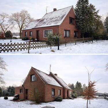 Titelbild - Charmantes Einfamilienhaus in ruhiger Alleinlage mit Weideland - großzügiger Wohnraum