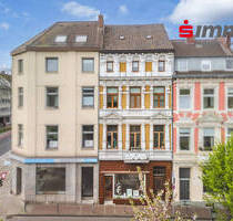 Drei­fenster­haus als Denkmal im inneren Grabenring, in 300 Meter Entfernung zum Dom - Aachen