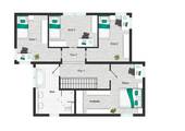 Grundriss Obergeschoss - 