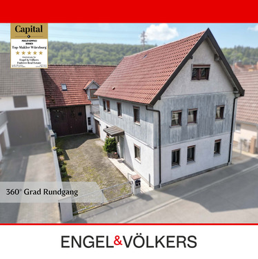 Außenaufnahme - Großzügiges Wohnhaus mit Nebengebäude, Garage und Keller in Ruhiger Lage