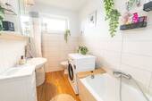 Badezimmer - Etagenwohnung mit 75,00 m&sup2; in Drochtersen zur Miete