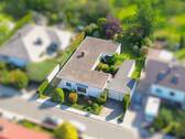 Bungalow Luftaufnahme front - 