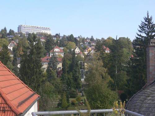 Ausblick vom Balkon - 