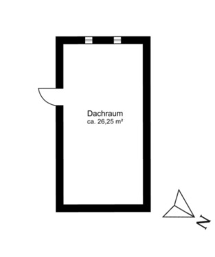 Dachboden Nebengebäude - 