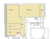 Grundriss der Wohnung - 