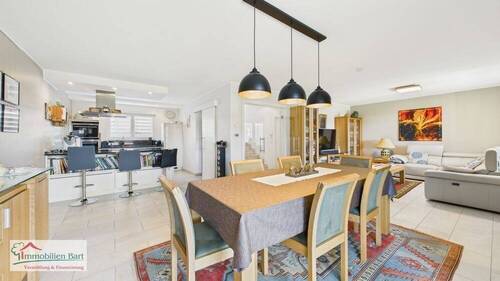 offener Wohn-/Essbereich mit Küche EG - 4 Zimmer Einfamilienhaus in Perl / Nennig